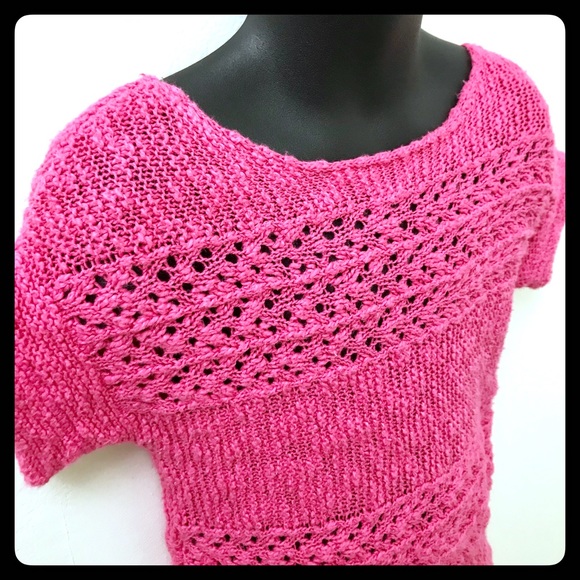 CHEROKEE Girls Pink Knit Top - Picture 2 of 2